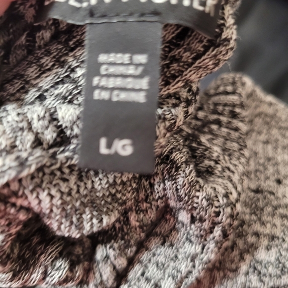 Eileen Fisher Women's Split Back Short Sleeve Sweater Size Large Hemp Blend - Picture 6 of 7